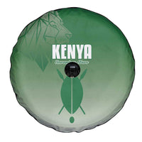 Kenya Football Spare Tire Cover Go Champions Harambee Stars - Wonder Print Shop