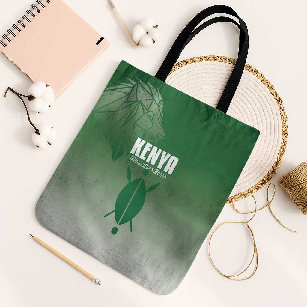 Kenya Football Tote Bag Go Champions Harambee Stars - Wonder Print Shop