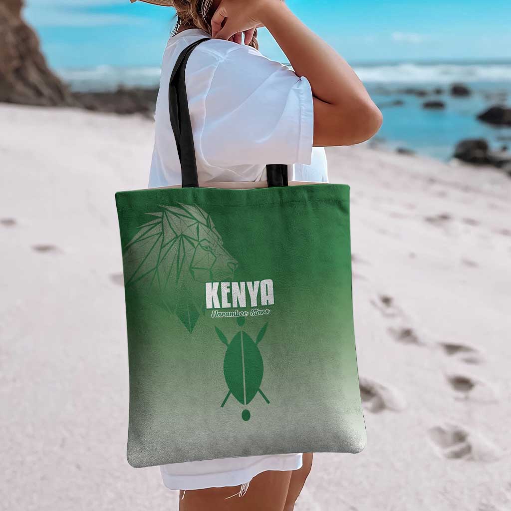 Kenya Football Tote Bag Go Champions Harambee Stars - Wonder Print Shop