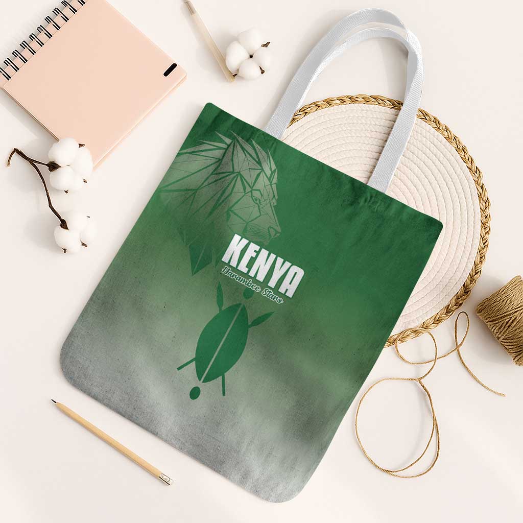 Kenya Football Tote Bag Go Champions Harambee Stars - Wonder Print Shop