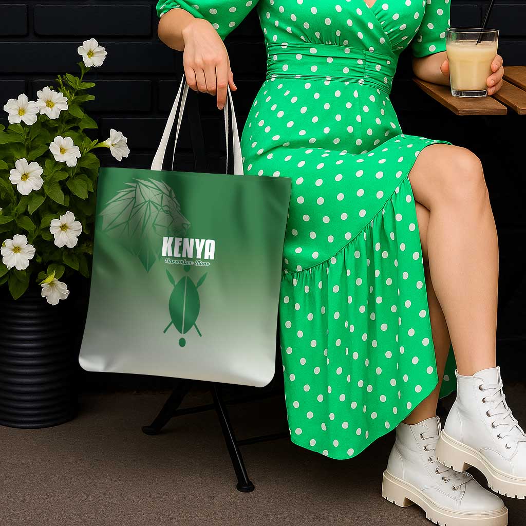 Kenya Football Tote Bag Go Champions Harambee Stars - Wonder Print Shop