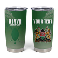 Custom Kenya Football Tumbler Cup Go Champions Harambee Stars - Wonder Print Shop