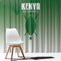 Kenya Football Window Curtain Go Champions Harambee Stars - Wonder Print Shop