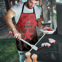 Kenya Football Apron Go Harambee Stars - Red Jersey - Wonder Print Shop