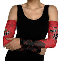 Kenya Football Arm Sleeves Go Harambee Stars - Red Jersey - Wonder Print Shop