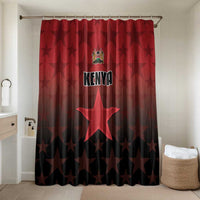 Kenya Football Bathroom Set Go Harambee Stars - Red Jersey - Wonder Print Shop