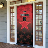 Kenya Football Door Cover Go Harambee Stars - Red Jersey - Wonder Print Shop