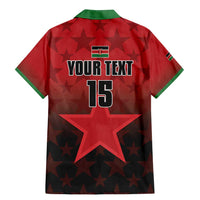 Custom Kenya Football Family Matching Mermaid Dress and Hawaiian Shirt Go Harambee Stars - Red Jersey - Wonder Print Shop