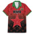 Custom Kenya Football Family Matching Tank Maxi Dress and Hawaiian Shirt Go Harambee Stars - Red Jersey - Wonder Print Shop