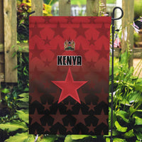 Kenya Football Garden Flag Go Harambee Stars - Red Jersey - Wonder Print Shop
