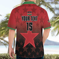 Custom Kenya Football Hawaiian Shirt Go Harambee Stars - Red Jersey - Wonder Print Shop