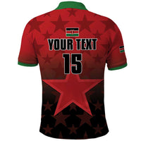 Custom Kenya Football Polo Shirt Go Harambee Stars - Red Jersey - Wonder Print Shop