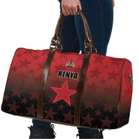 Kenya Football Travel Bag Go Harambee Stars - Red Jersey - Wonder Print Shop
