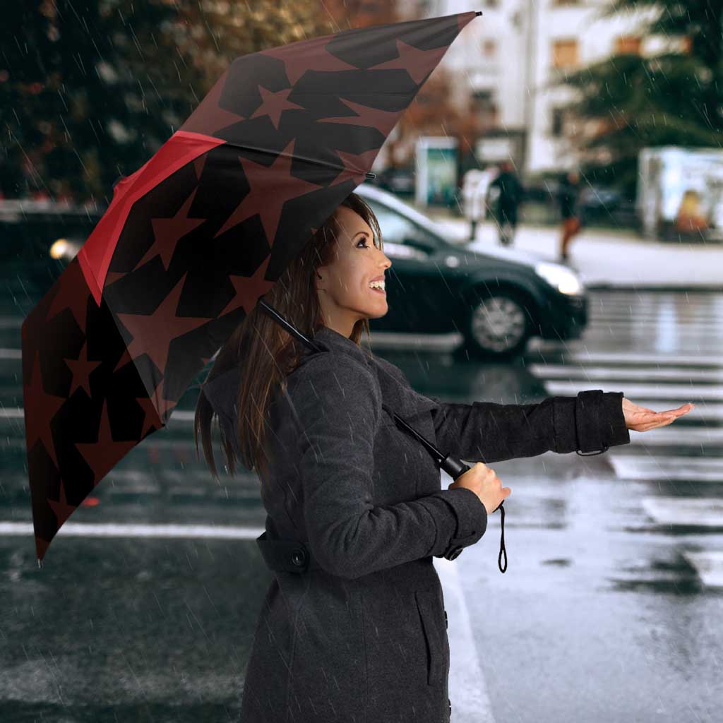 Kenya Football Umbrella Go Harambee Stars - Red Jersey - Wonder Print Shop