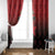 Kenya Football Window Curtain Go Harambee Stars - Red Jersey - Wonder Print Shop