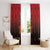 Kenya Football Window Curtain Go Harambee Stars - Red Jersey - Wonder Print Shop