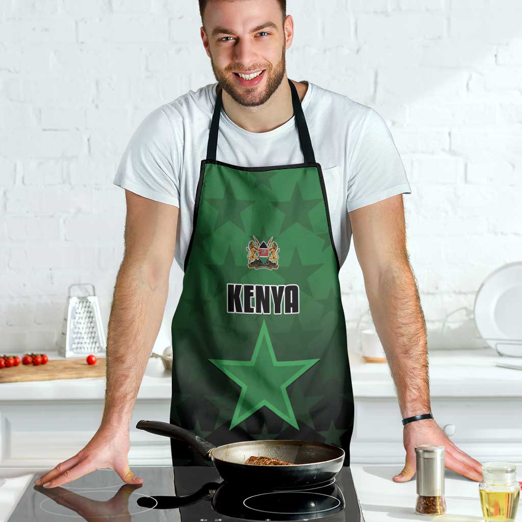 Kenya Football Apron Go Harambee Stars - Green Jersey - Wonder Print Shop