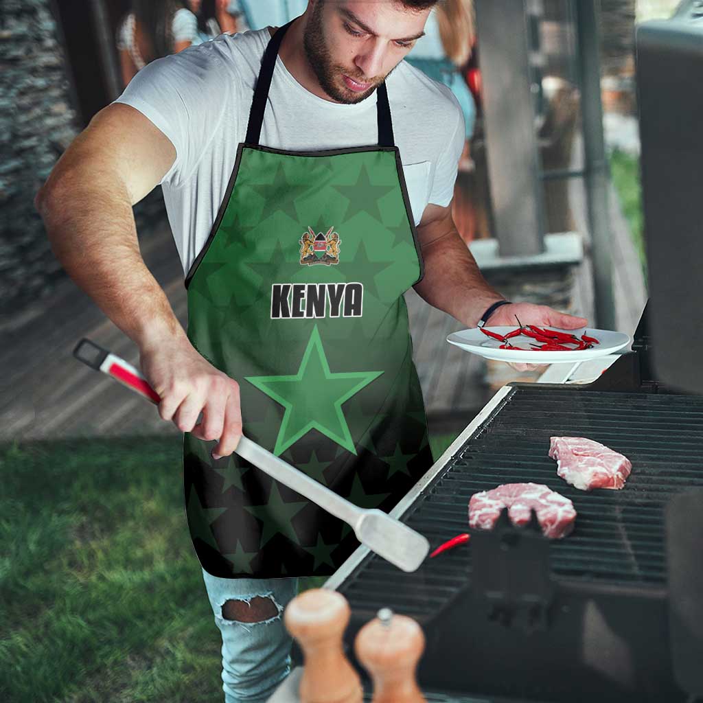 Kenya Football Apron Go Harambee Stars - Green Jersey - Wonder Print Shop