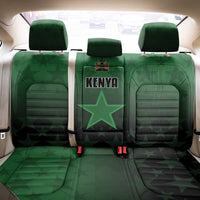 Kenya Football Back Car Seat Cover Go Harambee Stars - Green Jersey - Wonder Print Shop