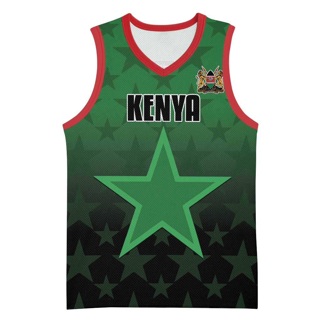 Custom Kenya Football Basketball Jersey Go Harambee Stars - Green Jersey - Wonder Print Shop