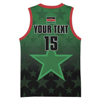 Custom Kenya Football Basketball Jersey Go Harambee Stars - Green Jersey - Wonder Print Shop