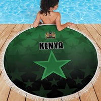 Kenya Football Beach Blanket Go Harambee Stars - Green Jersey - Wonder Print Shop
