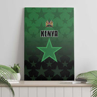 Kenya Football Canvas Wall Art Go Harambee Stars - Green Jersey - Wonder Print Shop