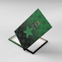 Kenya Football Canvas Wall Art Go Harambee Stars - Green Jersey - Wonder Print Shop