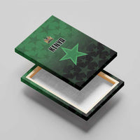 Kenya Football Canvas Wall Art Go Harambee Stars - Green Jersey - Wonder Print Shop