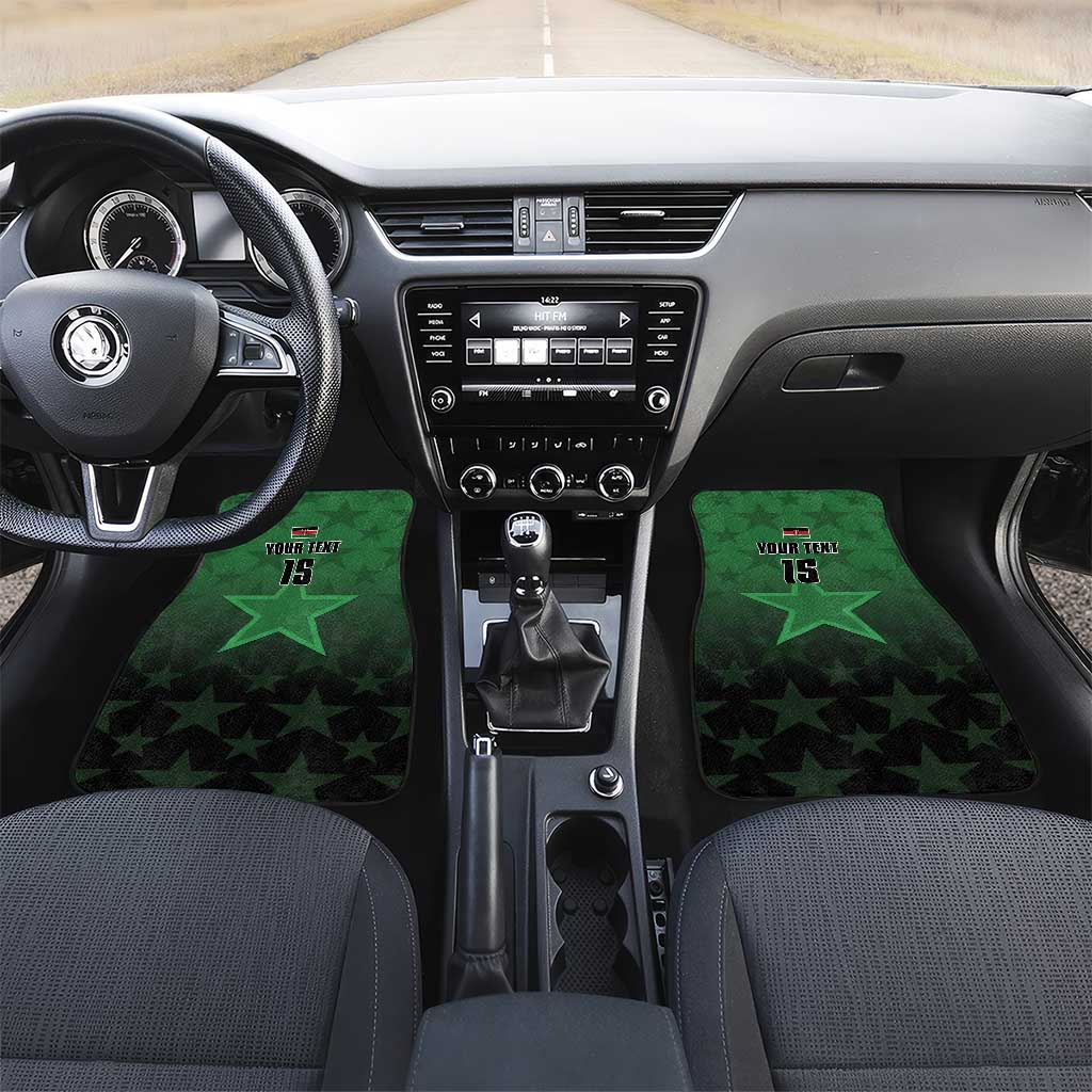 Kenya Football Car Mats Go Harambee Stars - Green Jersey - Wonder Print Shop