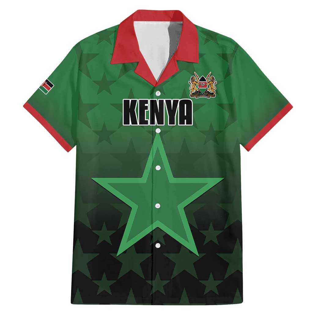 Custom Kenya Football Family Matching Mermaid Dress and Hawaiian Shirt Go Harambee Stars - Green Jersey - Wonder Print Shop
