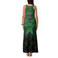 Custom Kenya Football Family Matching Tank Maxi Dress and Hawaiian Shirt Go Harambee Stars - Green Jersey - Wonder Print Shop