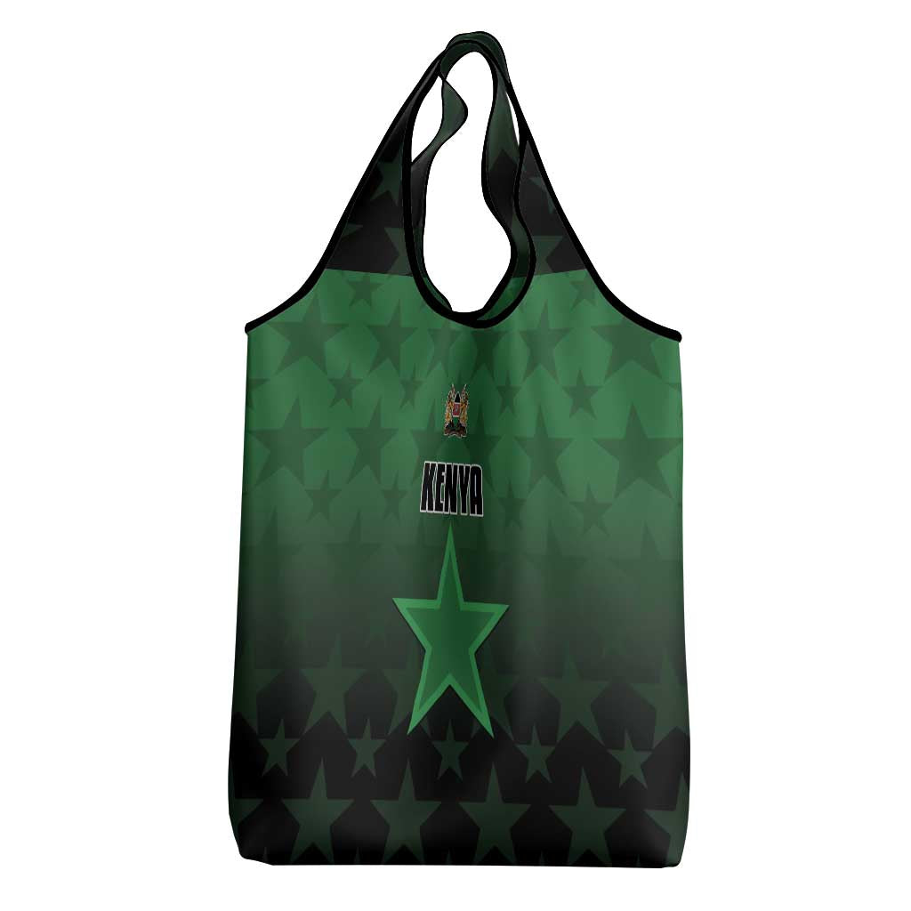 Kenya Football Grocery Bag Go Harambee Stars - Green Jersey - Wonder Print Shop