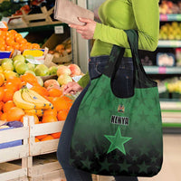 Kenya Football Grocery Bag Go Harambee Stars - Green Jersey - Wonder Print Shop