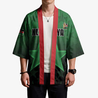Custom Kenya Football Kimono Go Harambee Stars - Green Jersey - Wonder Print Shop