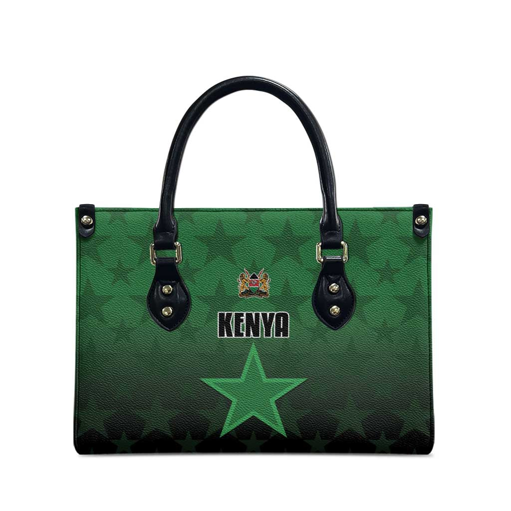 Kenya Football Leather Bag Go Harambee Stars - Green Jersey - Wonder Print Shop
