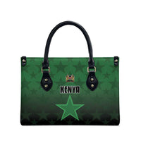 Kenya Football Leather Bag Go Harambee Stars - Green Jersey - Wonder Print Shop