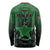 Custom Kenya Football Long Sleeve Shirt Go Harambee Stars - Green Jersey - Wonder Print Shop
