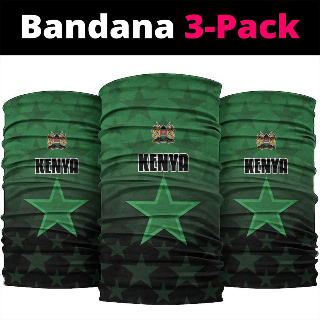 Kenya Football Neck Gaiter Go Harambee Stars - Green Jersey - Wonder Print Shop