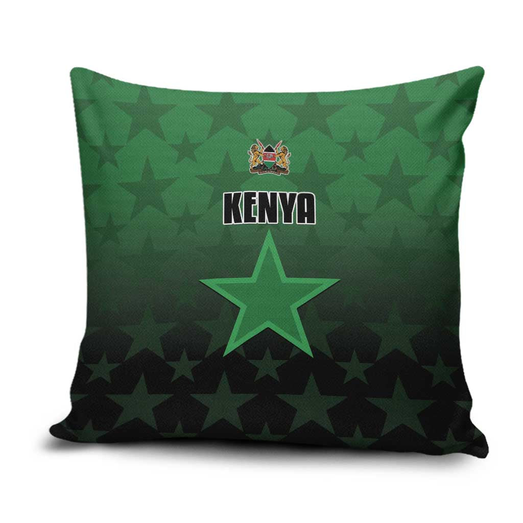 Kenya Football Pillow Cover Go Harambee Stars - Green Jersey - Wonder Print Shop