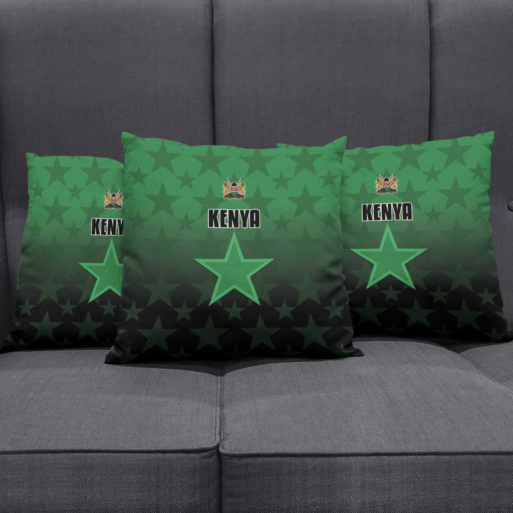 Kenya Football Pillow Cover Go Harambee Stars - Green Jersey - Wonder Print Shop