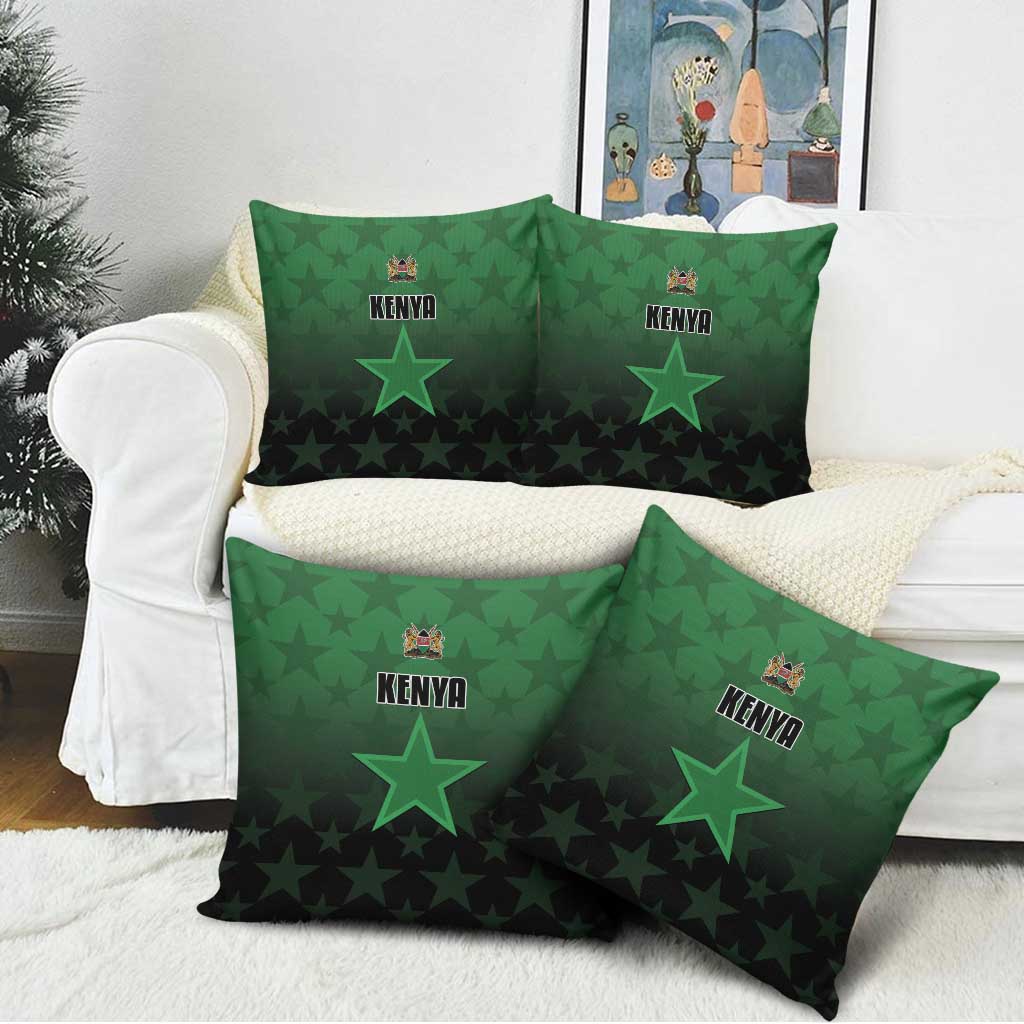 Kenya Football Pillow Cover Go Harambee Stars - Green Jersey - Wonder Print Shop