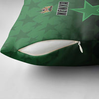 Kenya Football Pillow Cover Go Harambee Stars - Green Jersey - Wonder Print Shop