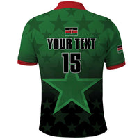 Custom Kenya Football Polo Shirt Go Harambee Stars - Green Jersey - Wonder Print Shop