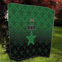 Kenya Football Quilt Go Harambee Stars - Green Jersey - Wonder Print Shop