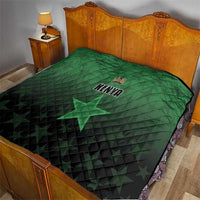 Kenya Football Quilt Go Harambee Stars - Green Jersey - Wonder Print Shop