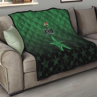 Kenya Football Quilt Go Harambee Stars - Green Jersey - Wonder Print Shop
