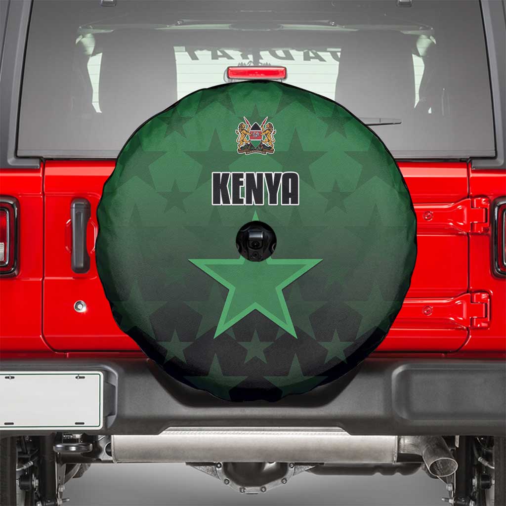 Kenya Football Spare Tire Cover Go Harambee Stars - Green Jersey - Wonder Print Shop