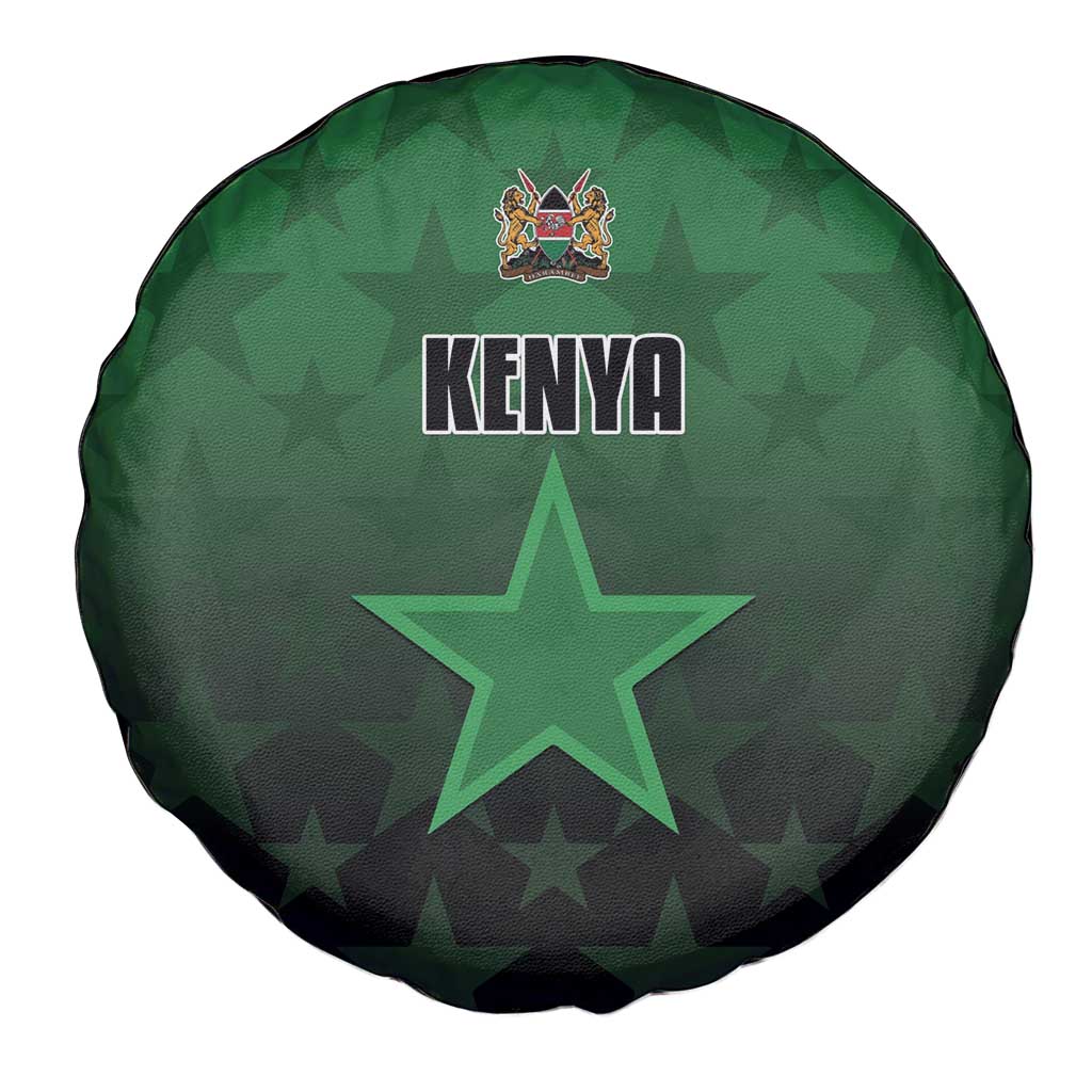 Kenya Football Spare Tire Cover Go Harambee Stars - Green Jersey - Wonder Print Shop