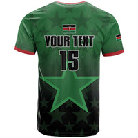 Custom Kenya Football T Shirt Go Harambee Stars - Green Jersey - Wonder Print Shop